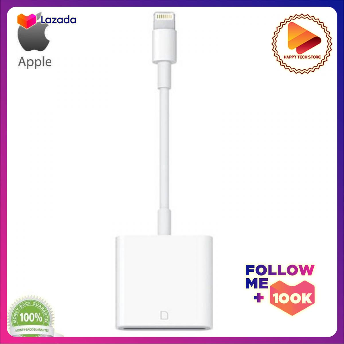 Cáp Apple Lightning to SD card camera reader ZML-MD822ZM/A