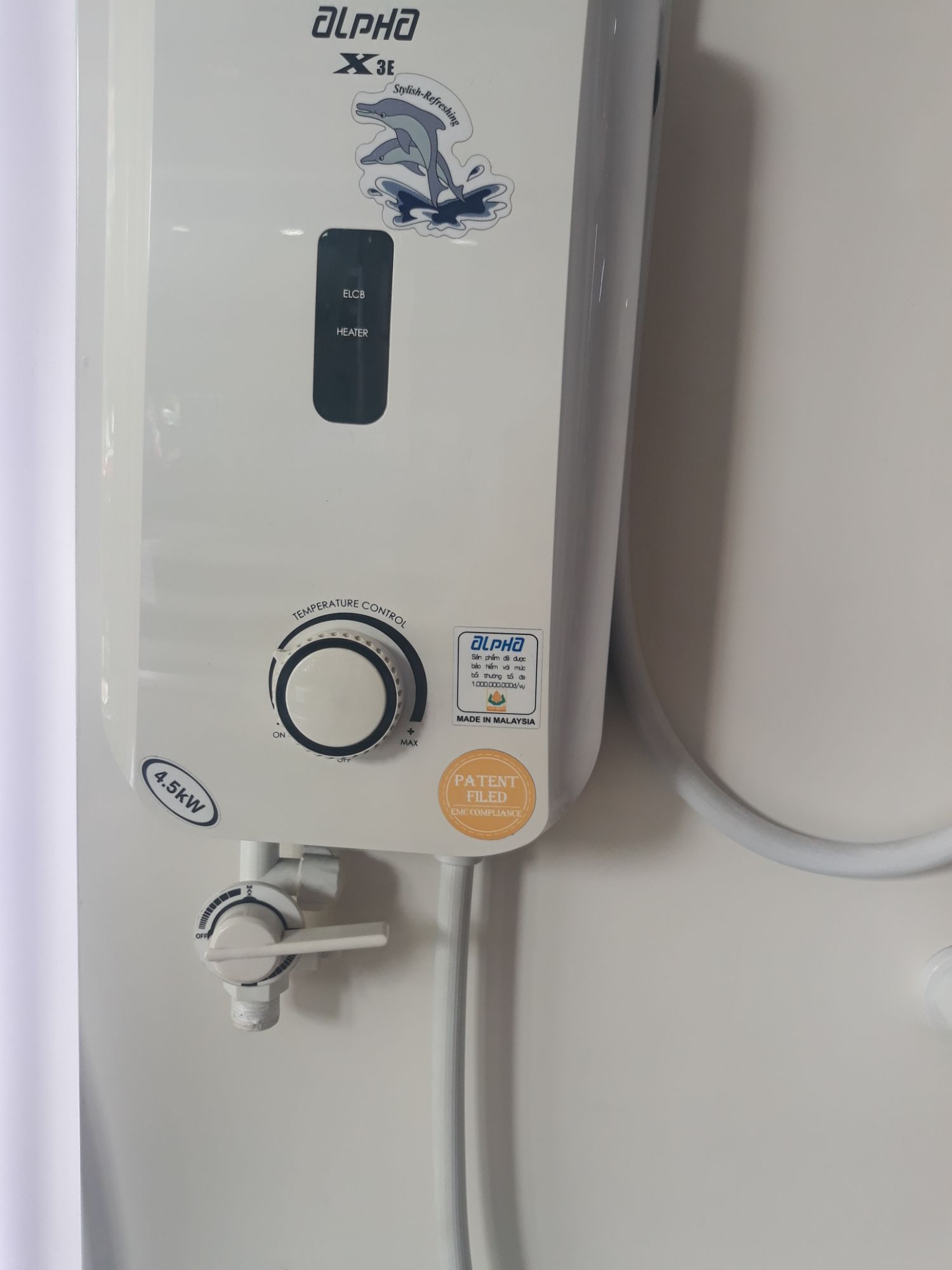 Máy nước nóng Alpha X3E