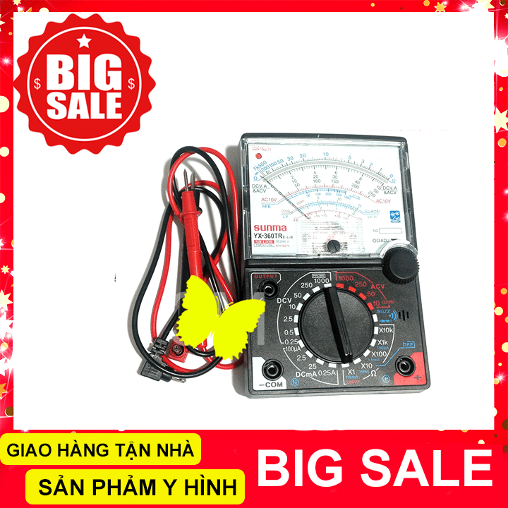 ĐỒNG HỒ ĐO KIM VẠN NĂNG SUNMA YX-360TR