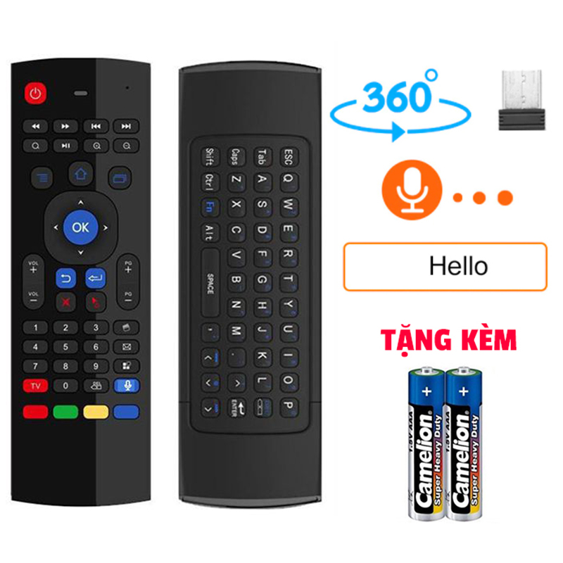 Chuột bay Air Mouse kiêm Remote KM900V