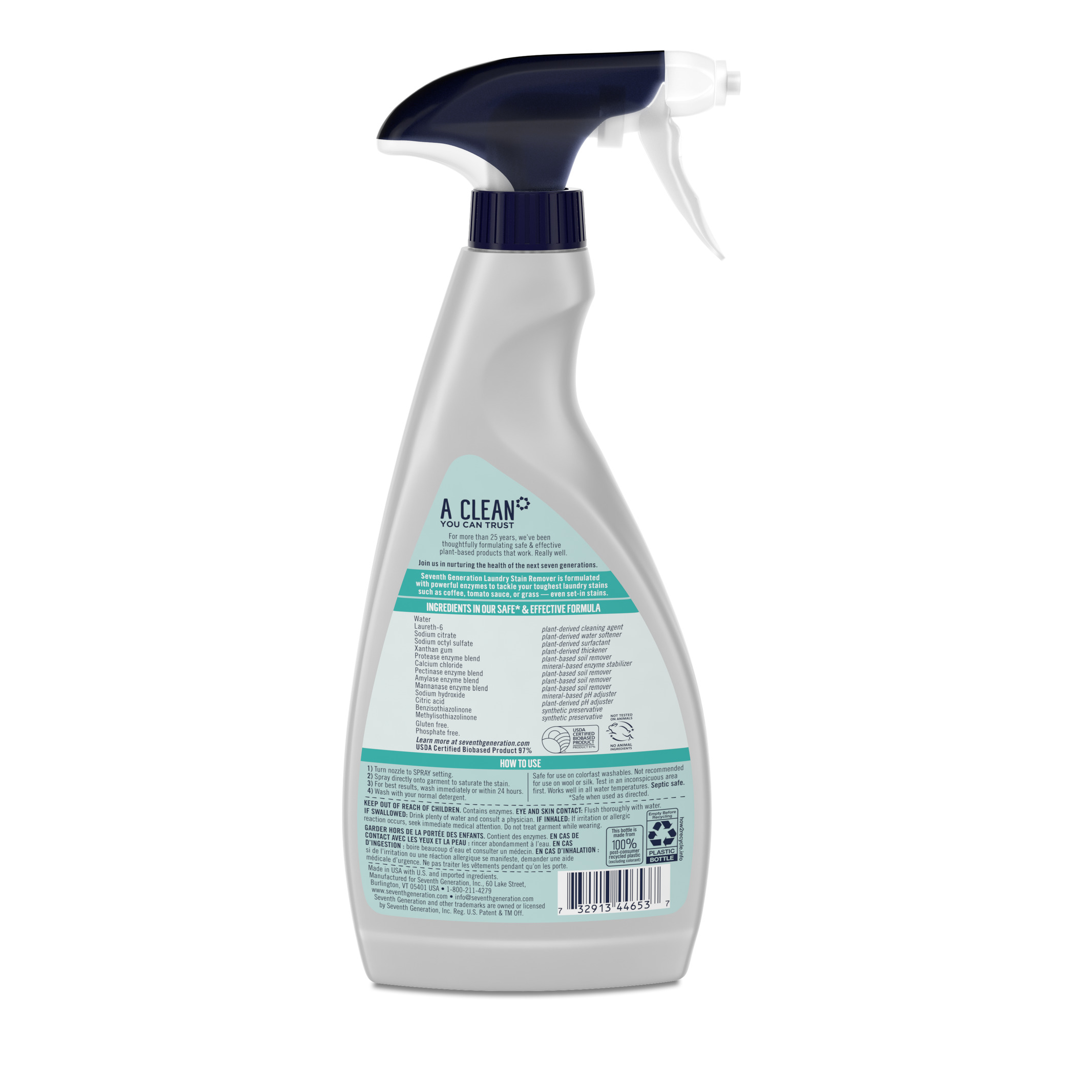 Xịt Tẩy Quần Áo Seventh Generation