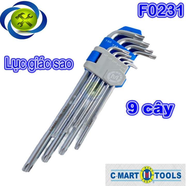 BỘ LỤC GIÁC 9 CHI TIẾT C-MART F0231