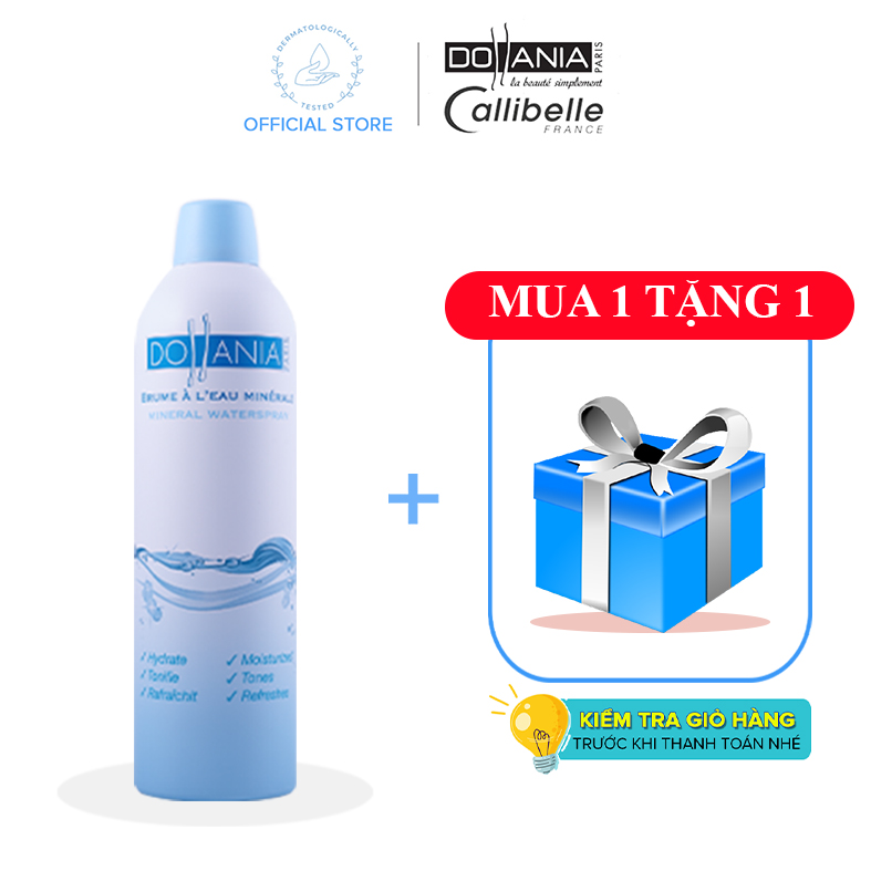 Nước xịt khoáng Dollania Pháp 400ml