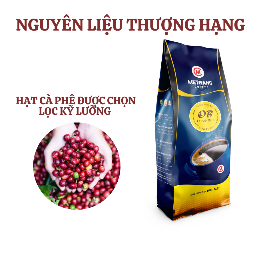Cà phê Mê Trang Ocean Blue 500g