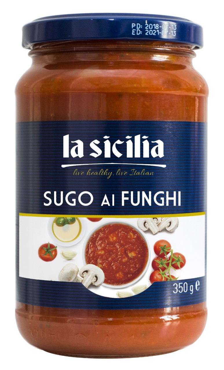 Sốt Cà Chua Nấm Lasicilia 350g