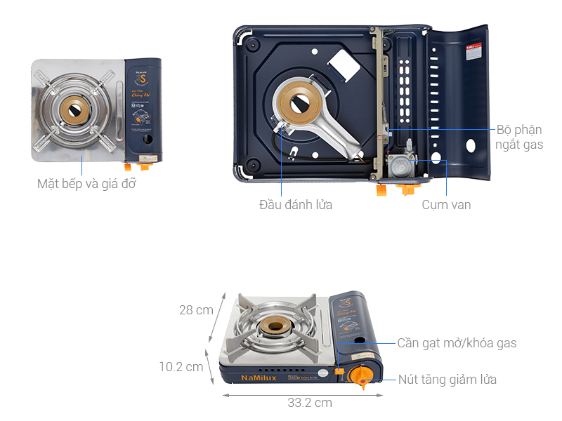 Bếp gas Namilux NH-054