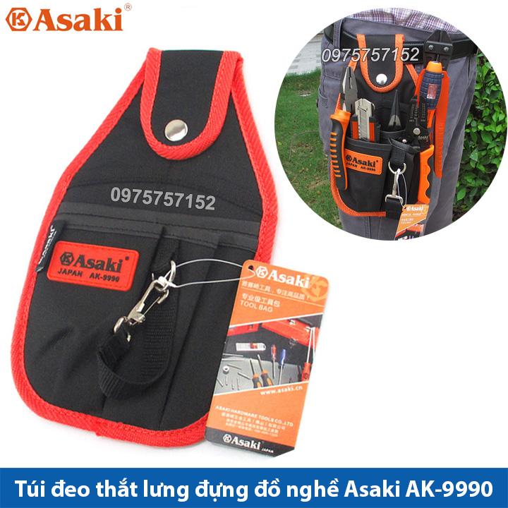 Túi đeo đồ nghề 6 ngăn Asaki AK-9990