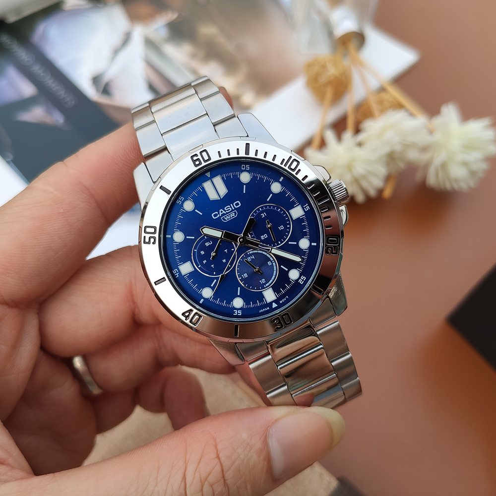 Đồng Hồ Nam Casio MTP-VD300D-2EUDF