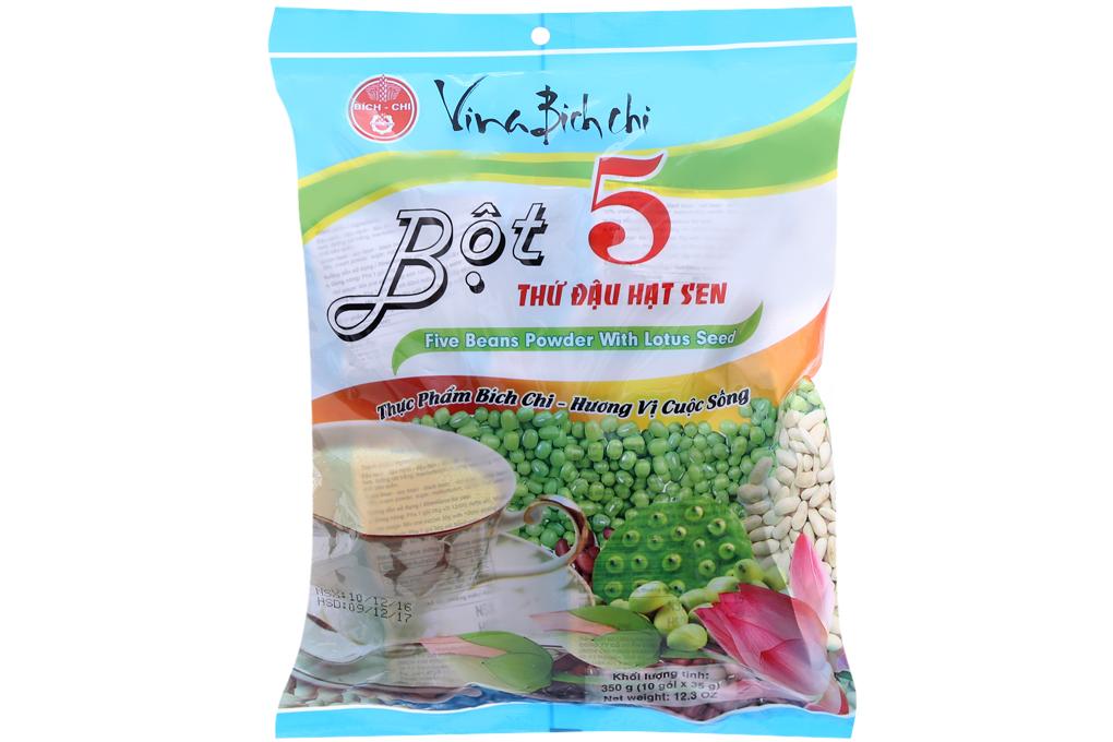 Bột 5 Thức Đậu Hạt Sen Bích Chi 350g