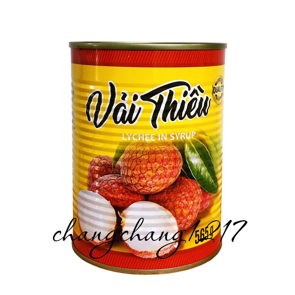 Vải ngâm Ngọc Hà 565g