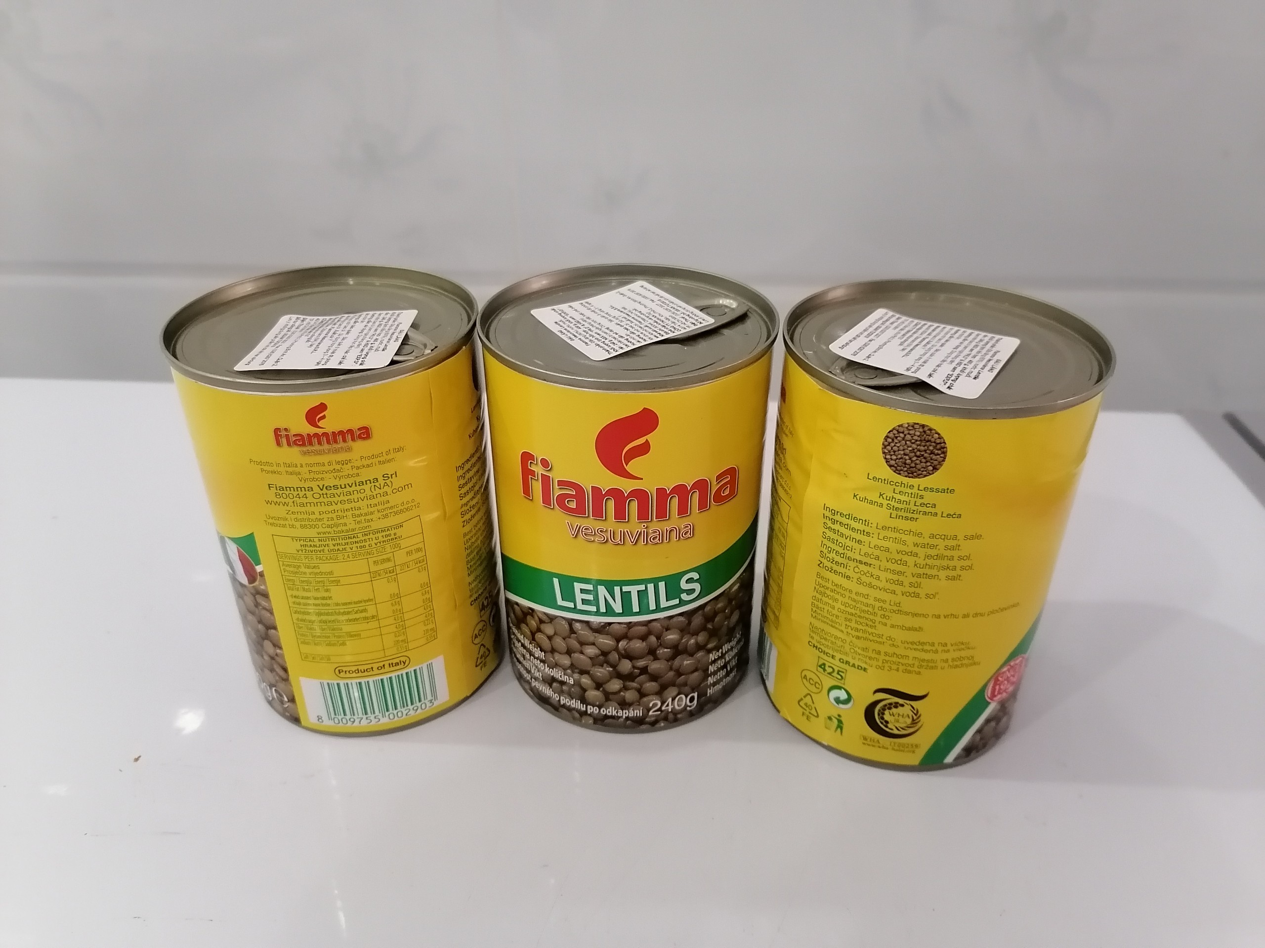 Đậu lăng Fiamma 400g