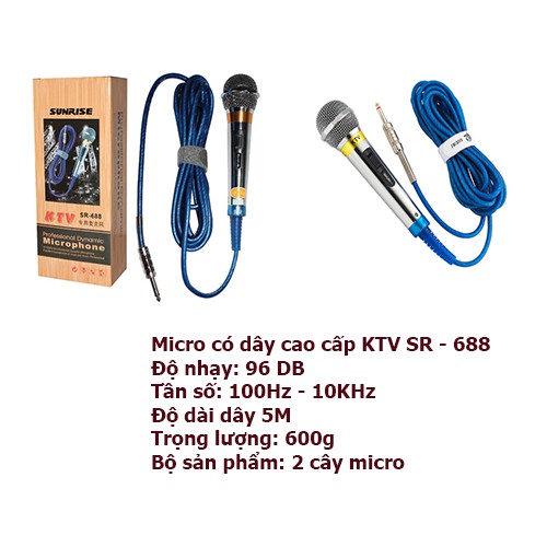 Mic có dây Shuri SR-688