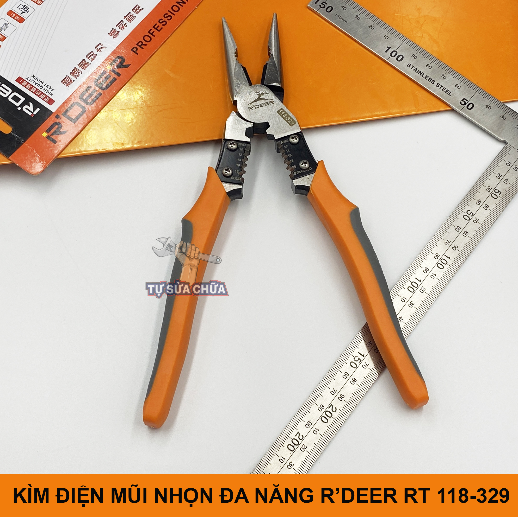 KÌM ĐIỆN MŨI NHỌN R'DEER RT 118-329