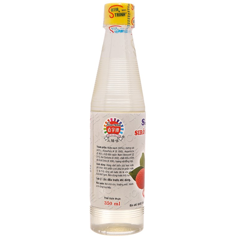 Siro Trinh vải 600ml
