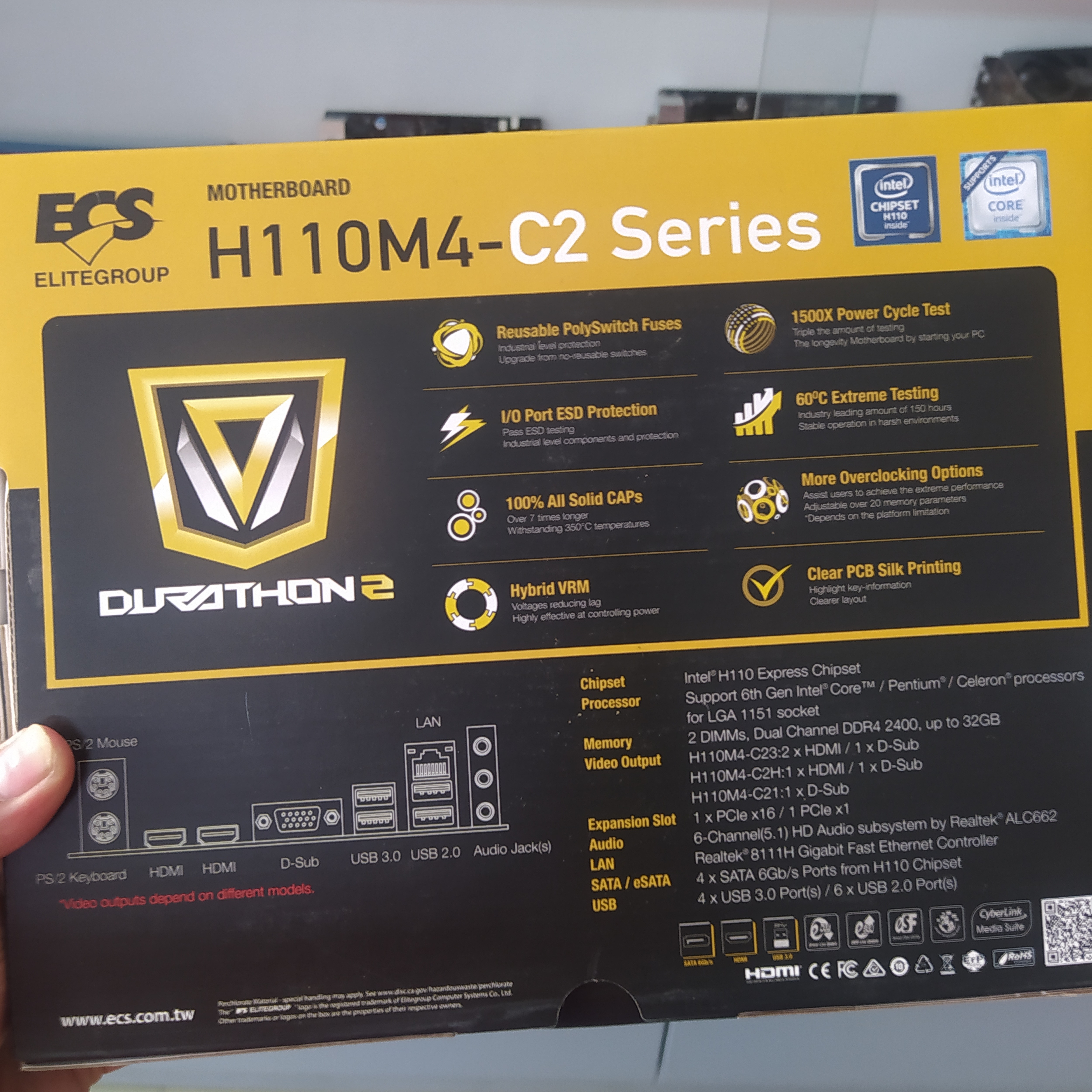 Mainboard ECS H110M4-C23