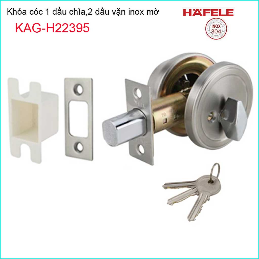 KHÓA CỬA PHÒNG HAFELE KAG-H22395