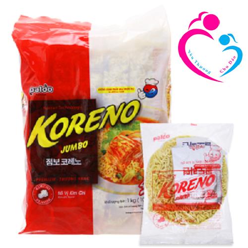 Mì Koreno kim chi 100g thùng 24 gói
