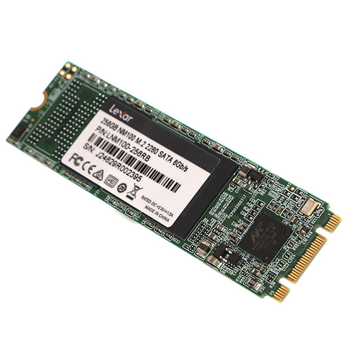 Ổ cứng SSD M2-SATA 256GB Lexar NM100 2280