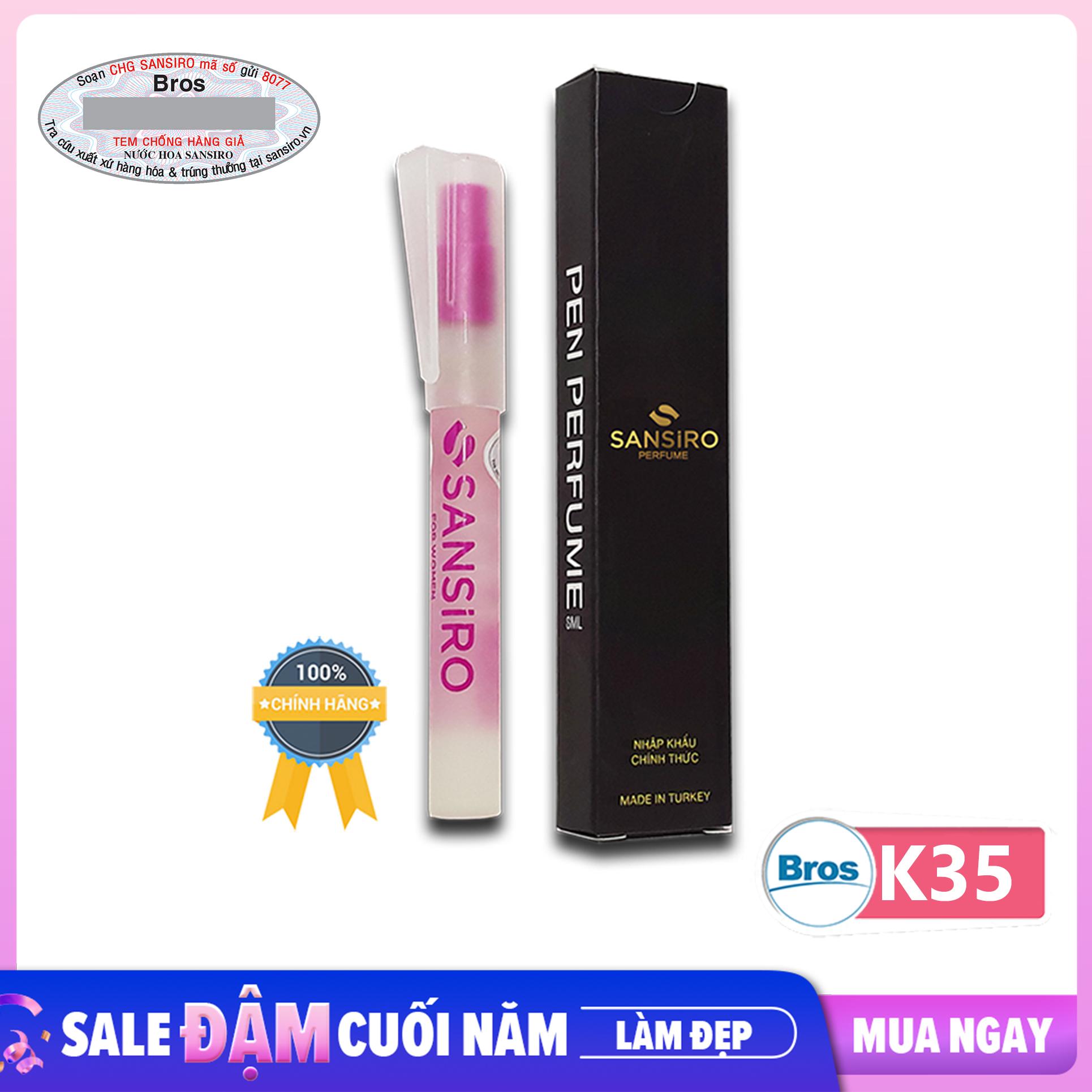 Nước hoa nữ Sansiro K35 Miracle Lancome 8ml