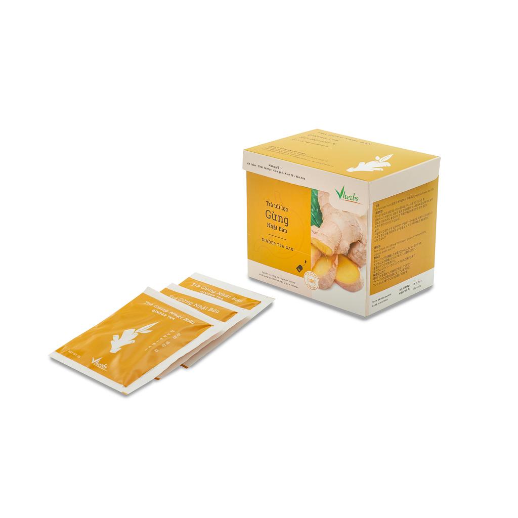 Trà Gừng Nhật Bản Vherbs