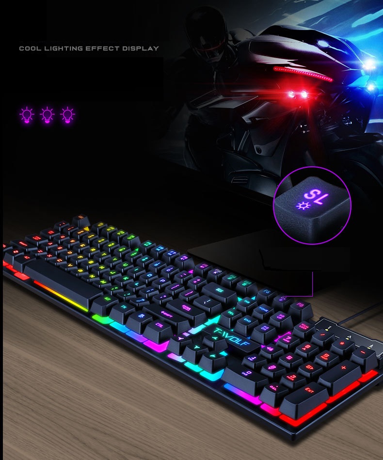 Bàn phím Giả Cơ T-Wolf T20