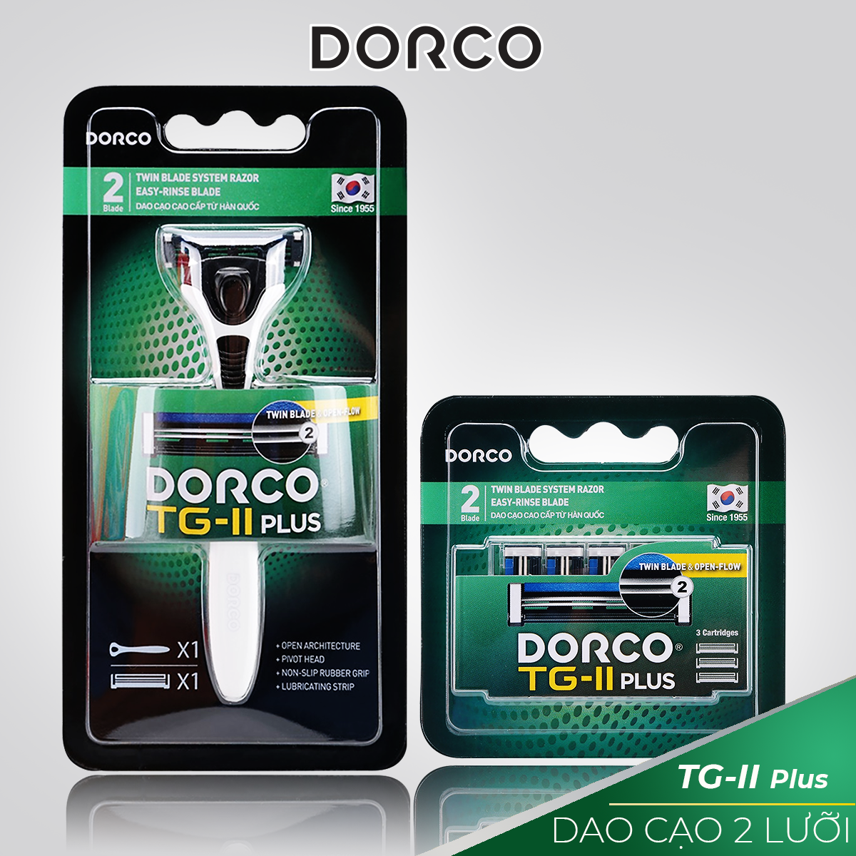 Dao cạo râu Dorco TNA 3002 TG-II Plus