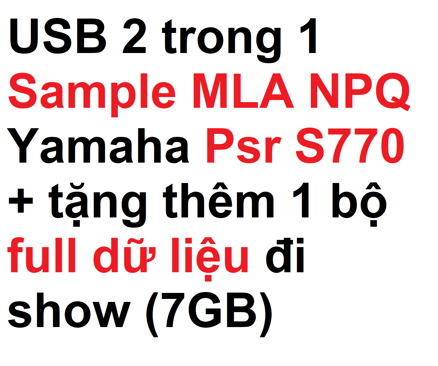 Đàn Organ Yamaha PSR-S770