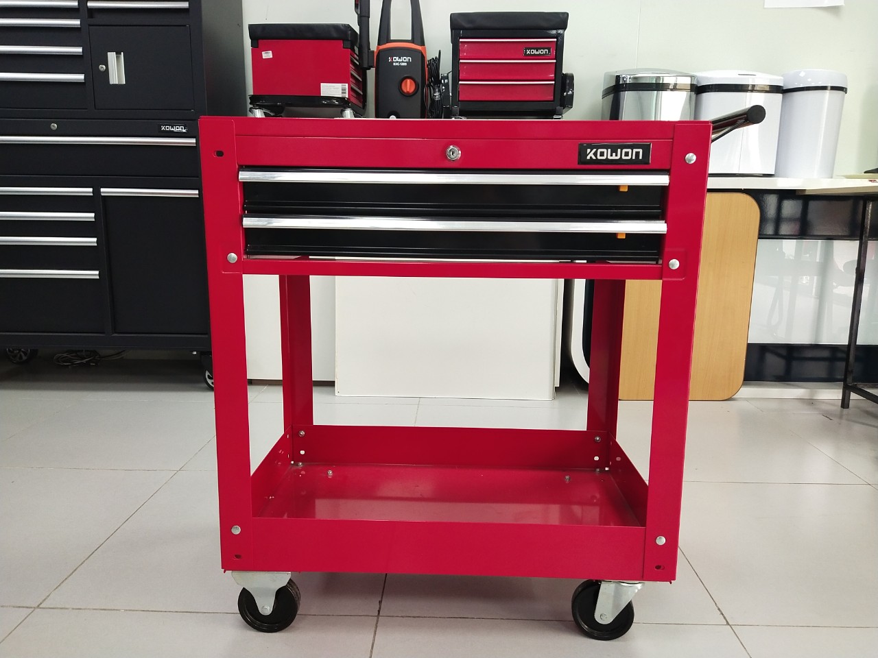 XE ĐẨY DỤNG CỤ 3 NGĂN KOWON KTC333-X
