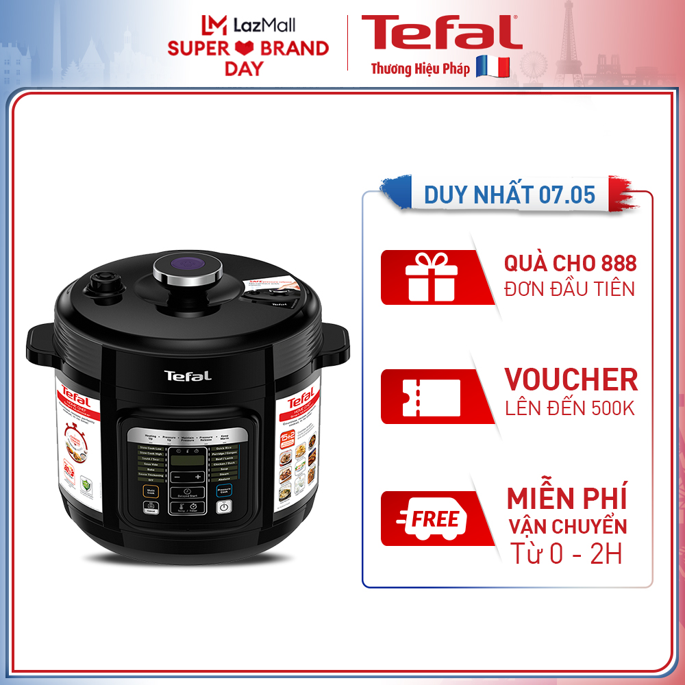 Nồi áp suất điện Tefal CY601868 6L
