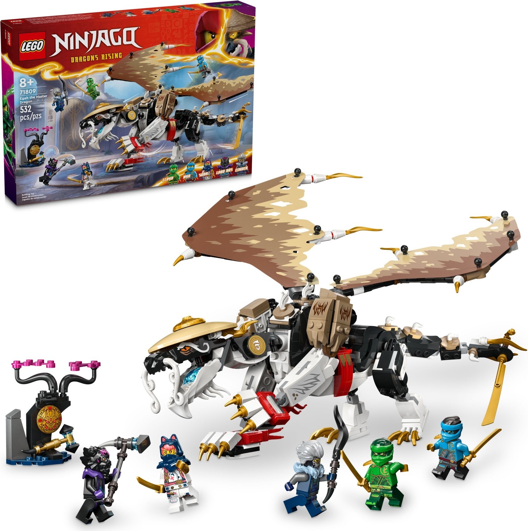 Lego Ninjago Dragons Rising Season Egalt The Master Dragon