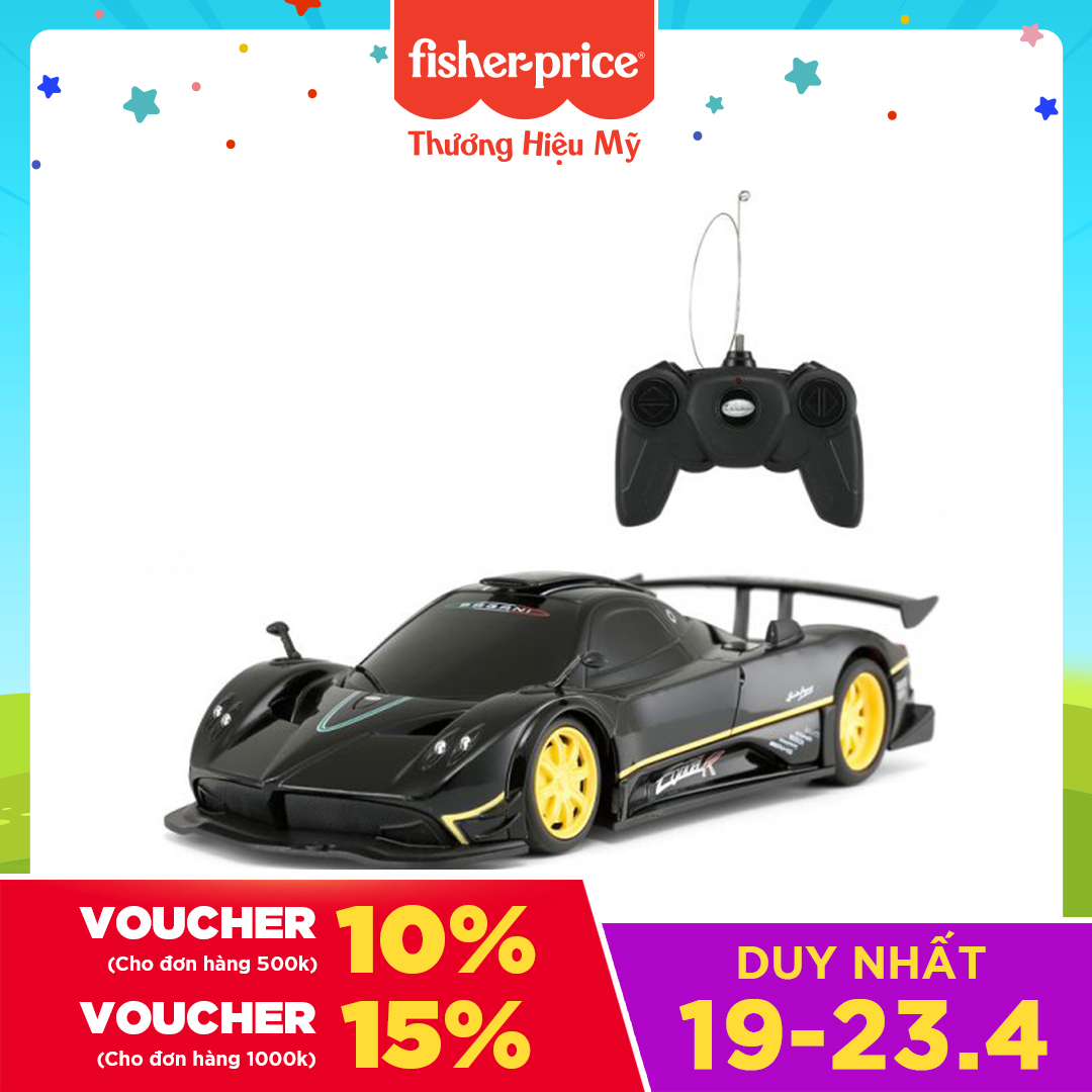 Đồ chơi điều khiển từ xa Rastar Pagani Zonda R trắng tỷ lệ 1:24 R38010