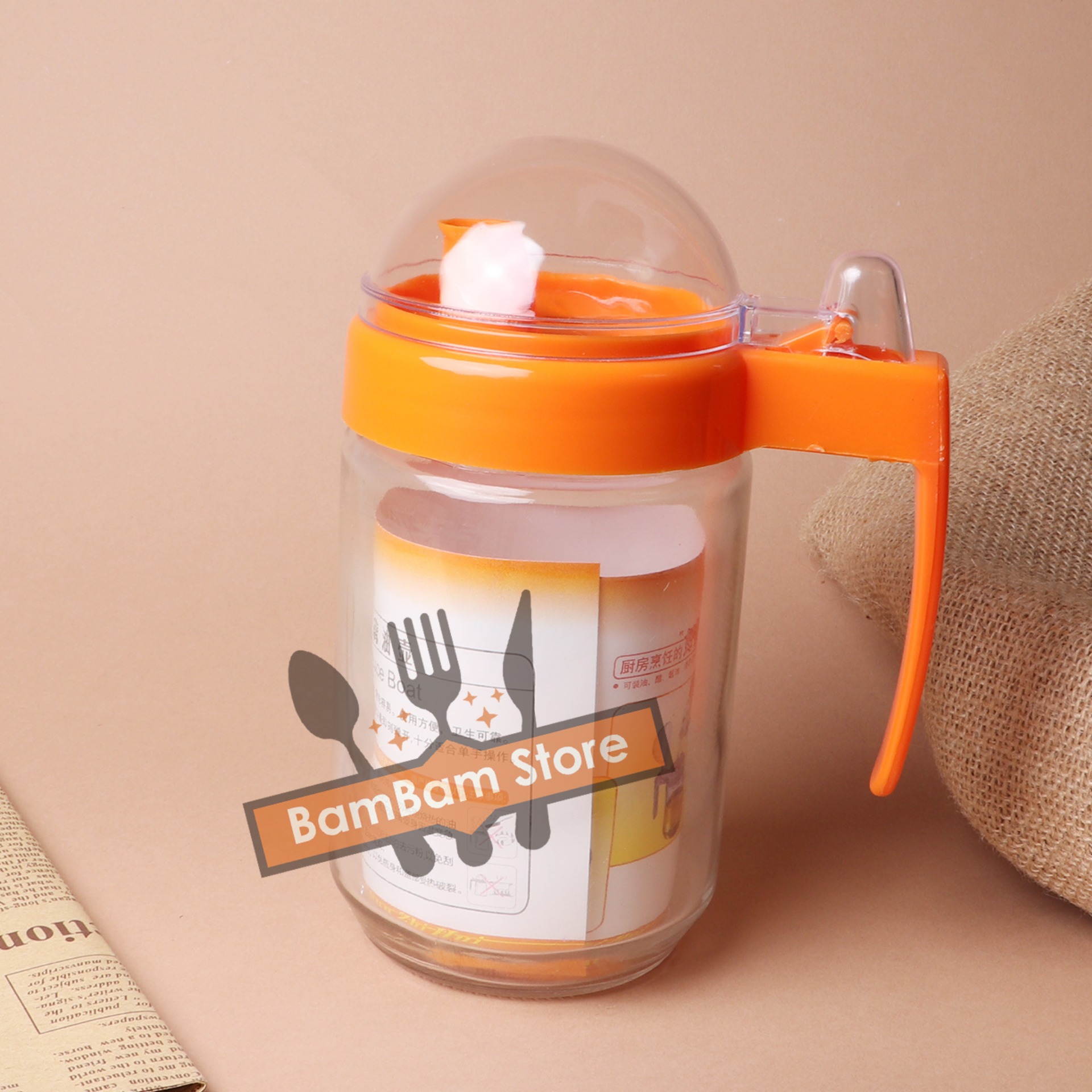 BÌNH THỦY TINH ĐỰNG DẦU ĂN BTN03 300ML