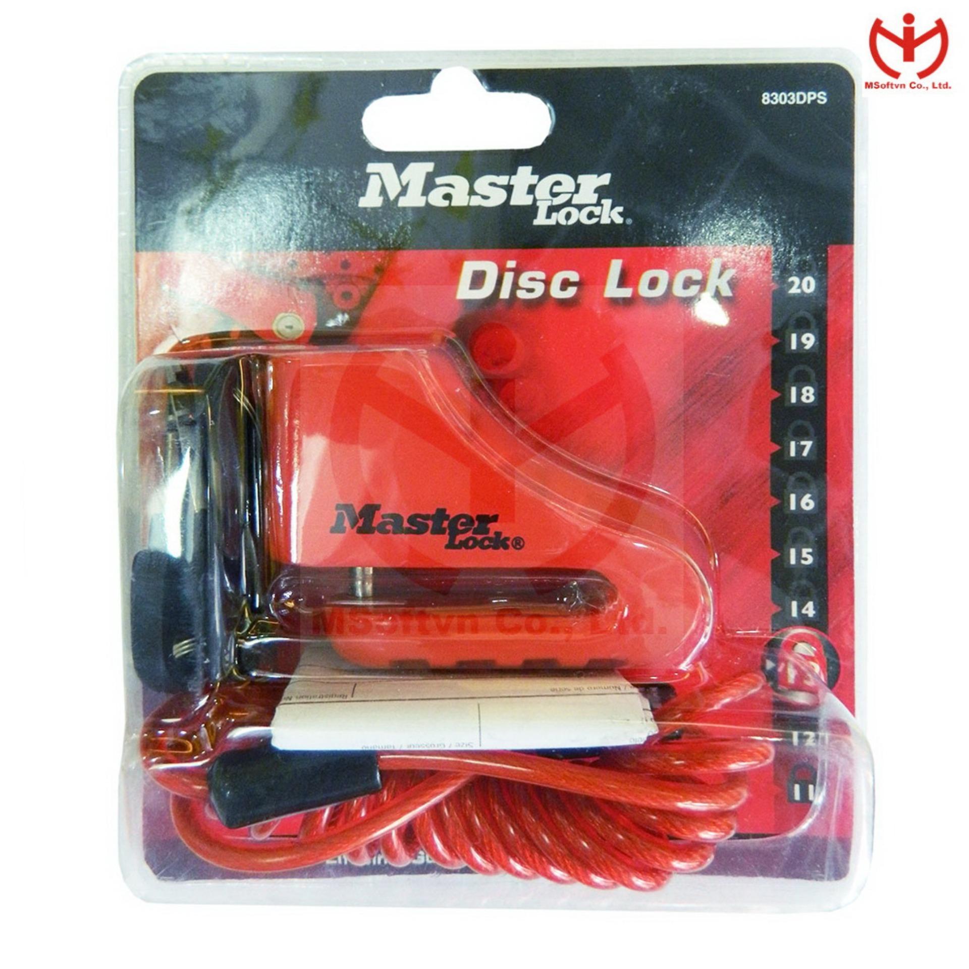 Bộ khóa thắng đĩa Master Lock 8303 DPS