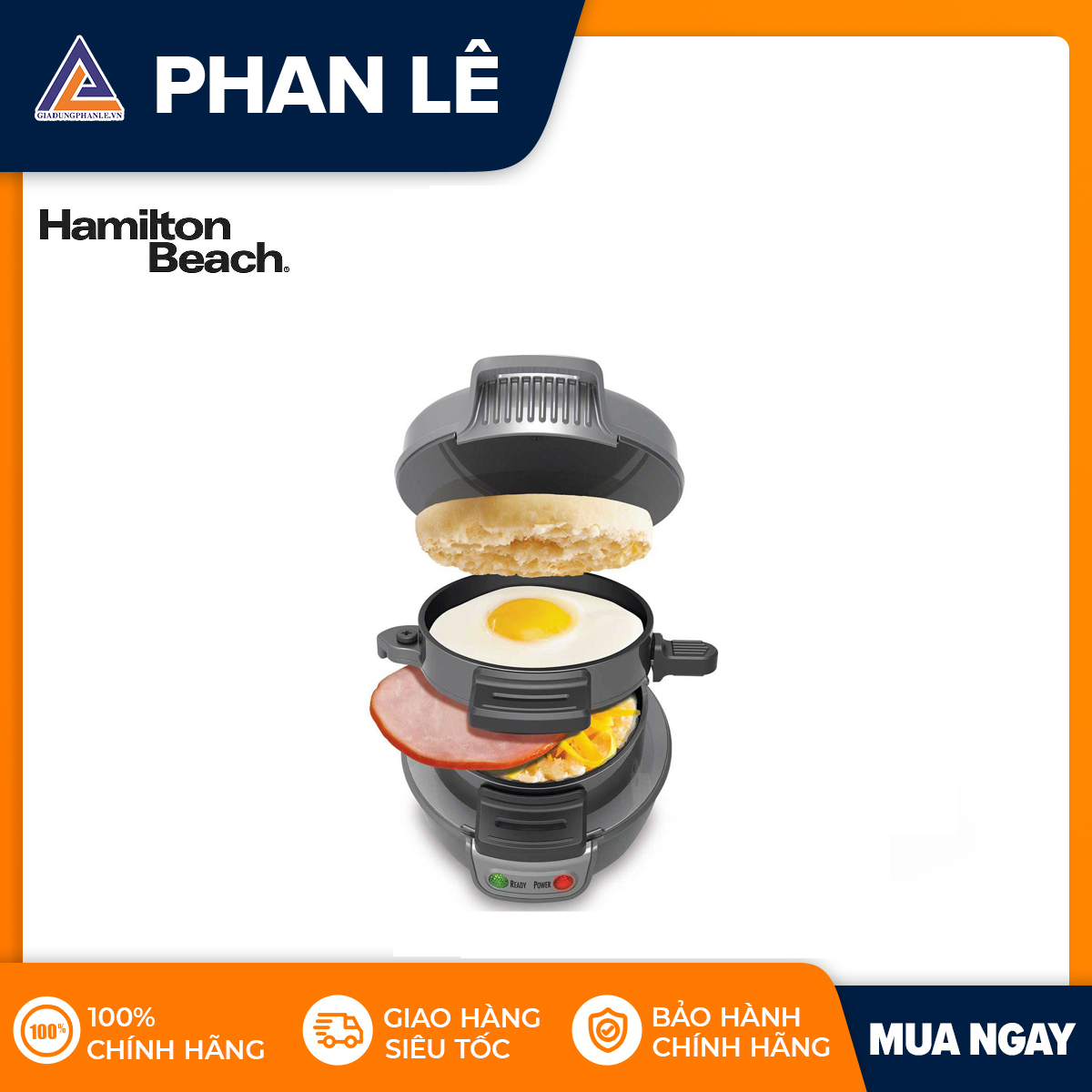 Máy làm bánh Sandwich Hamilton Beach 25475-SAU