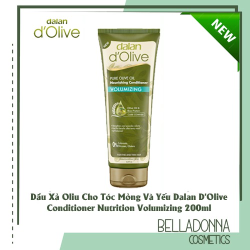 Dầu xả làm dày tóc Dalan DOlive Olive Oil Volumiziing Conditioner