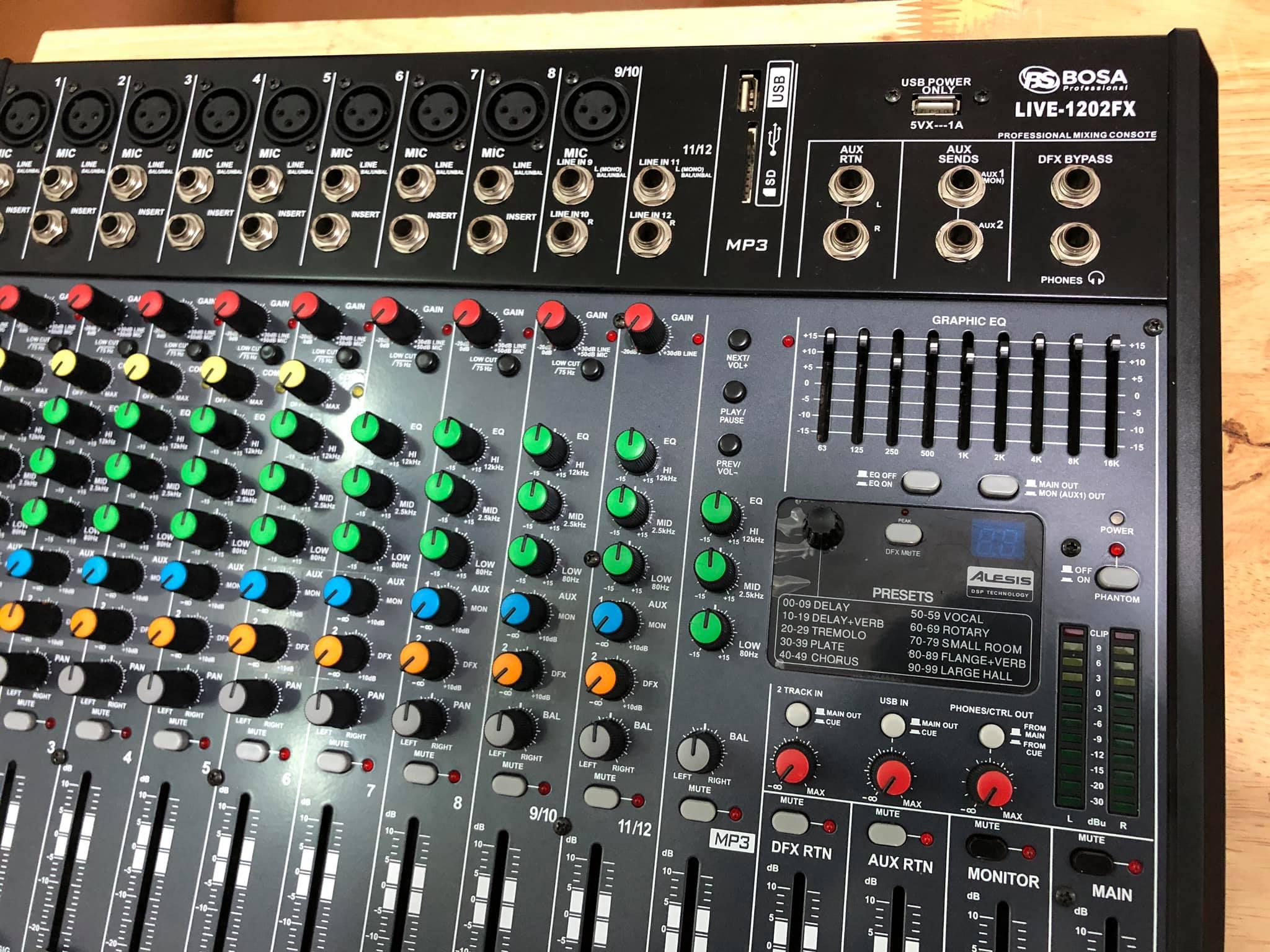 Mixer Bosa 1202FX