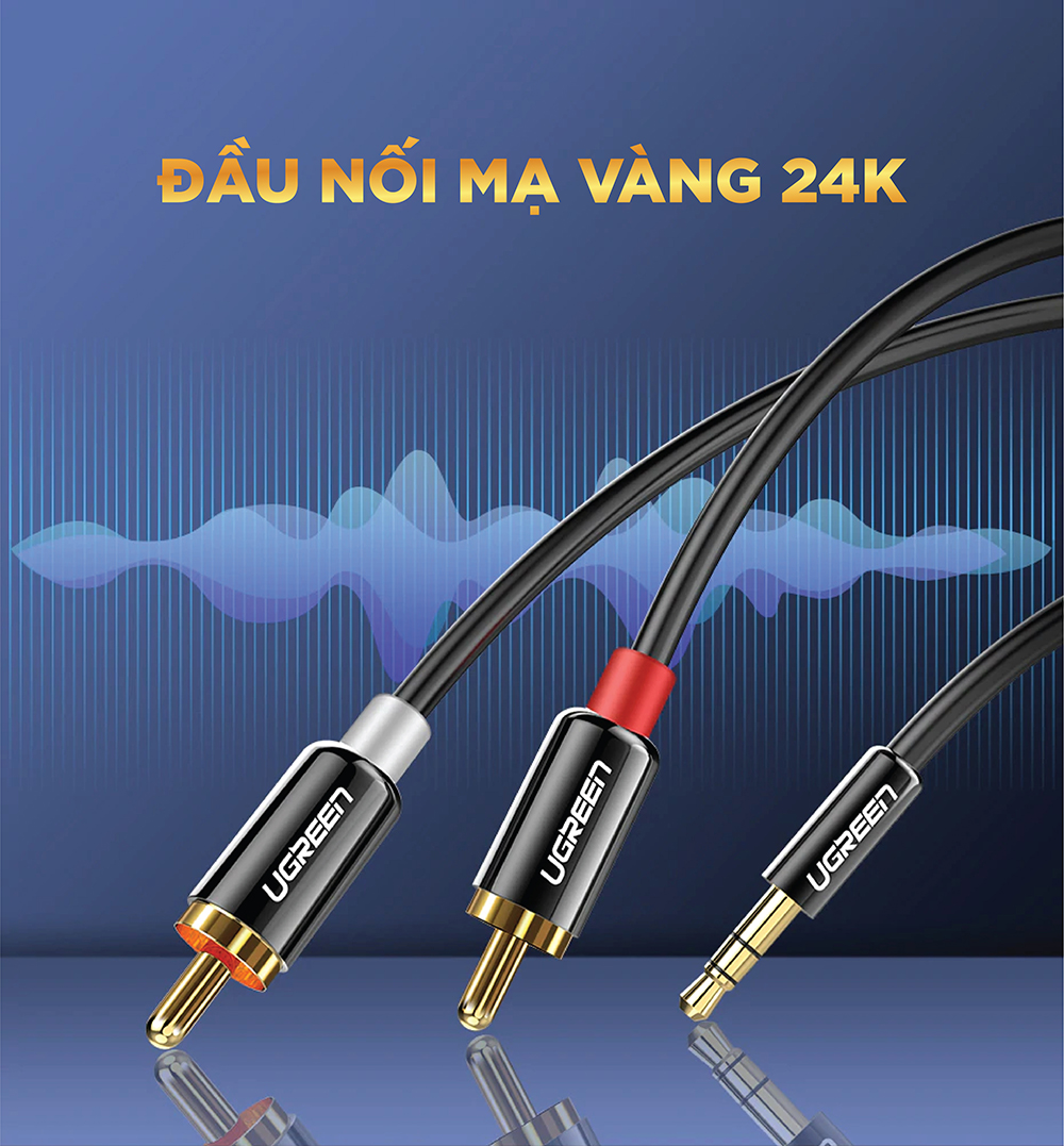Cáp Audio 3.5mm Ugreen 10591