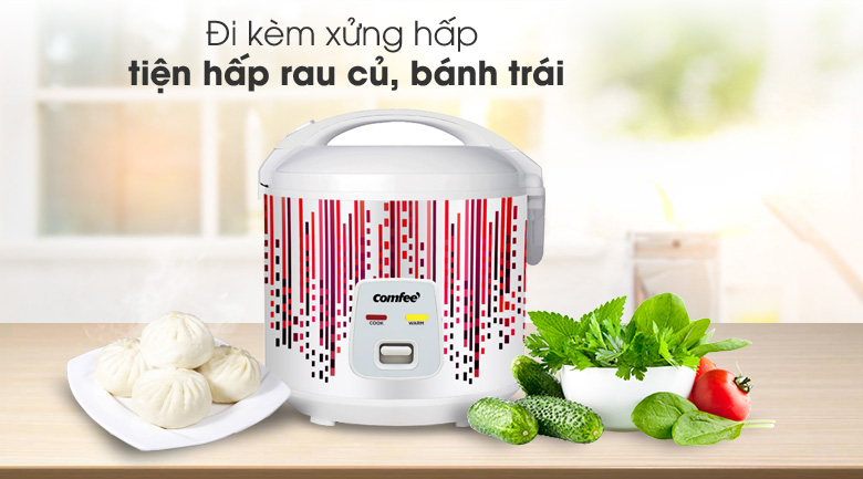 Nồi Cơm Điện Comfee CR-CM1820 D 1.8L