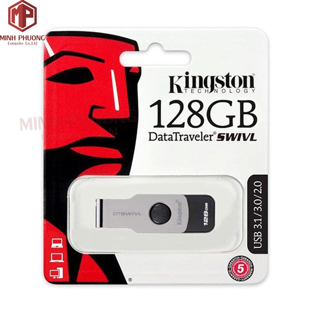 USB 3.0 Kingston 128GB DataTraveler SWIVL