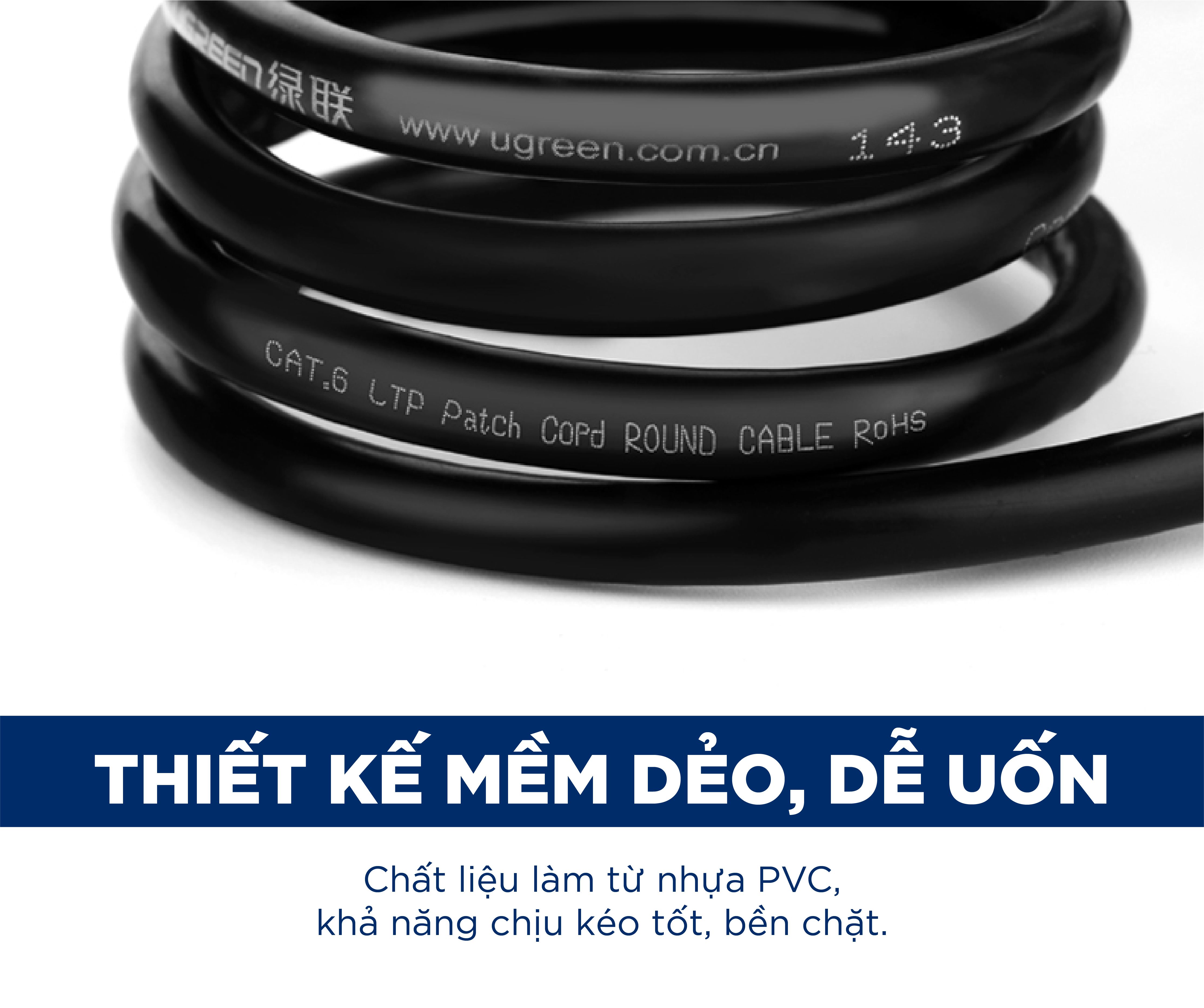 Cáp mạng bấm sẵn Ugreen 11278