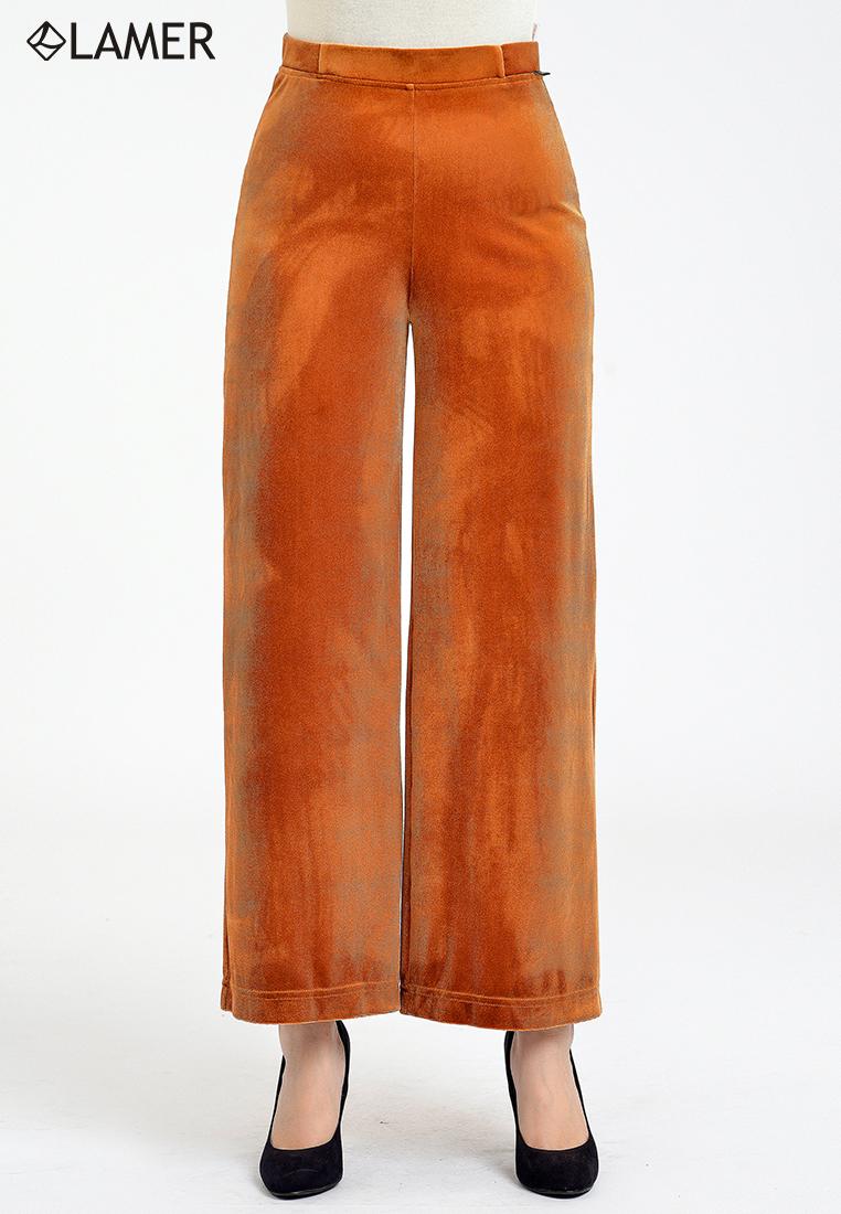 Quần shorts Lamer cạp chun xanh coban