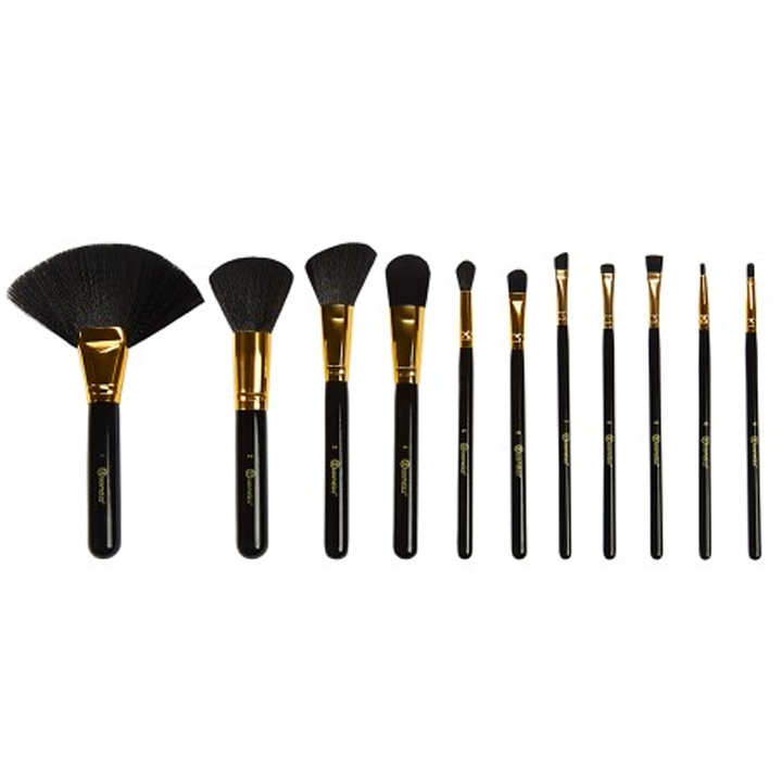 Bộ 11 Cọ BH Cosmetics Dot Collection 11 Piece Brush Set White