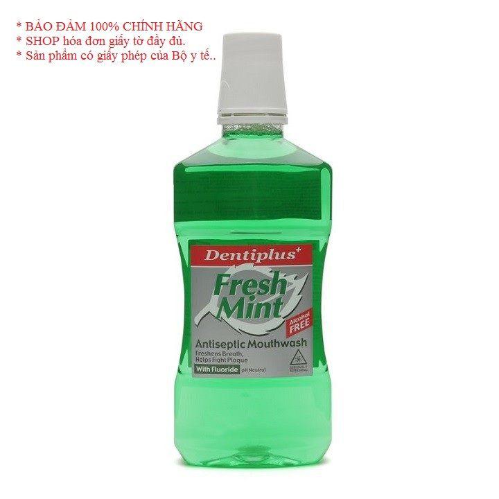 Nước Súc Miệng Dentiplus bạc hà