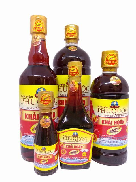 Nước mắm Phú Quốc Khải Hoàn - 40 độ đạm, 500ml