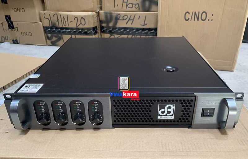 Cục đẩy công suất 4 kênh DBacoustic TA 406