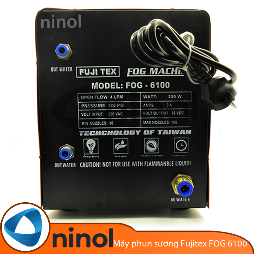 MÁY BƠM PHUN SƯƠNG FUJITEX FOG 6100-100B
