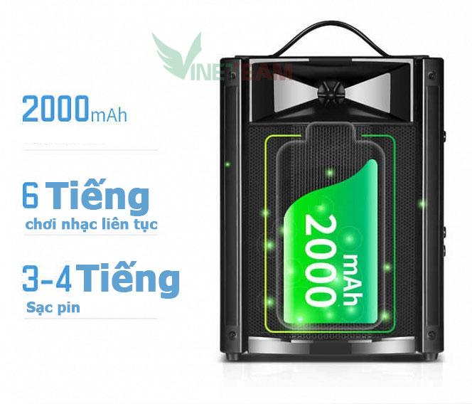 Loa bluetooth xách tay di động Amoi 830