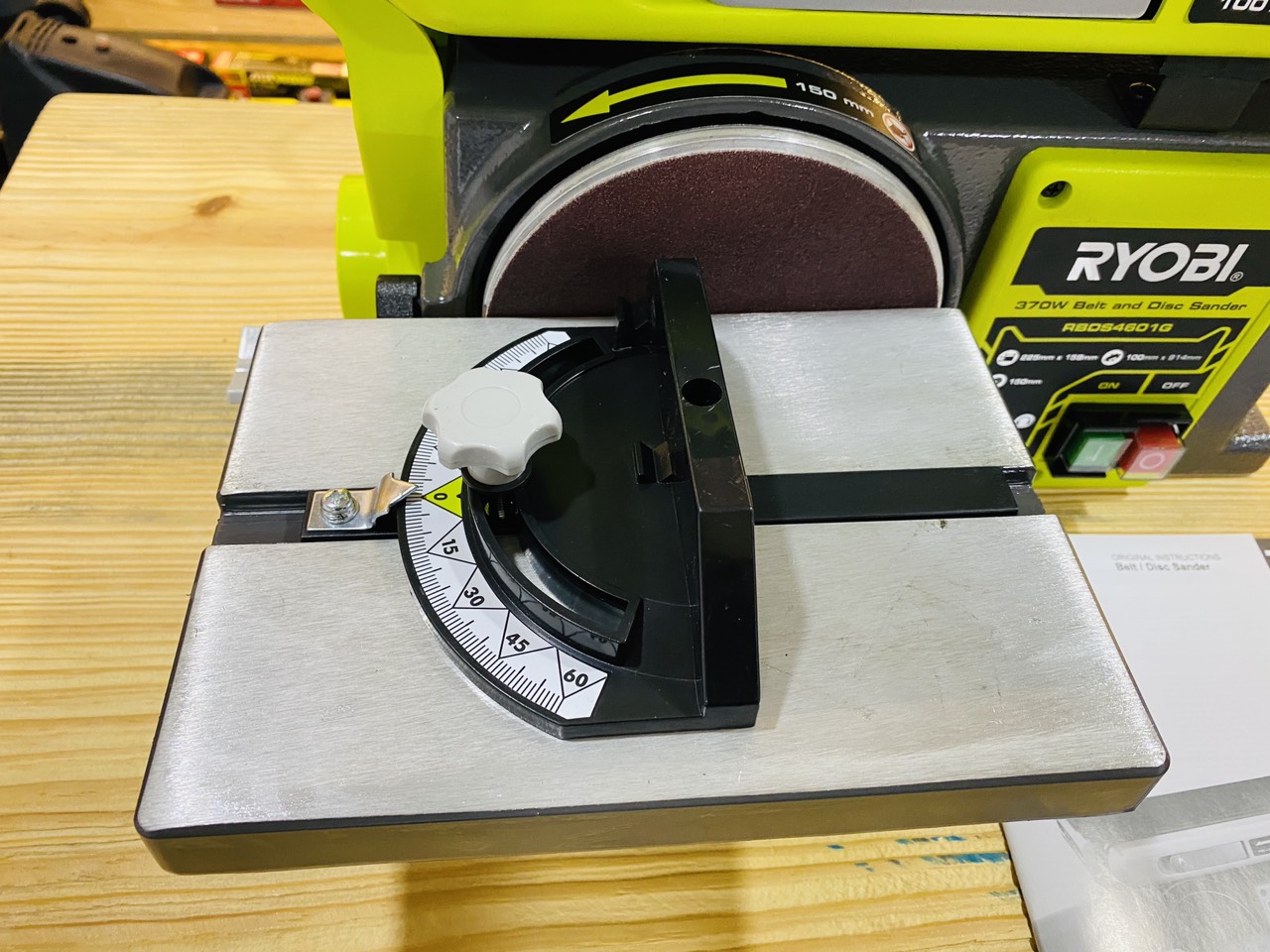 MÁY CHÀ NHÁM BÀN ĐAI VÀ ĐĨA RYOBI RBDS4601G