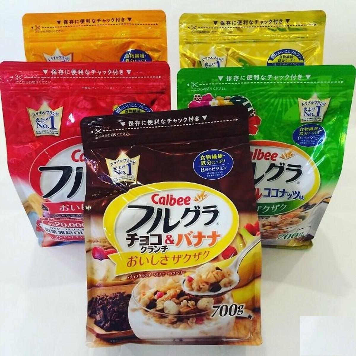 Ngũ cốc Calbee 700G Màu Vàng