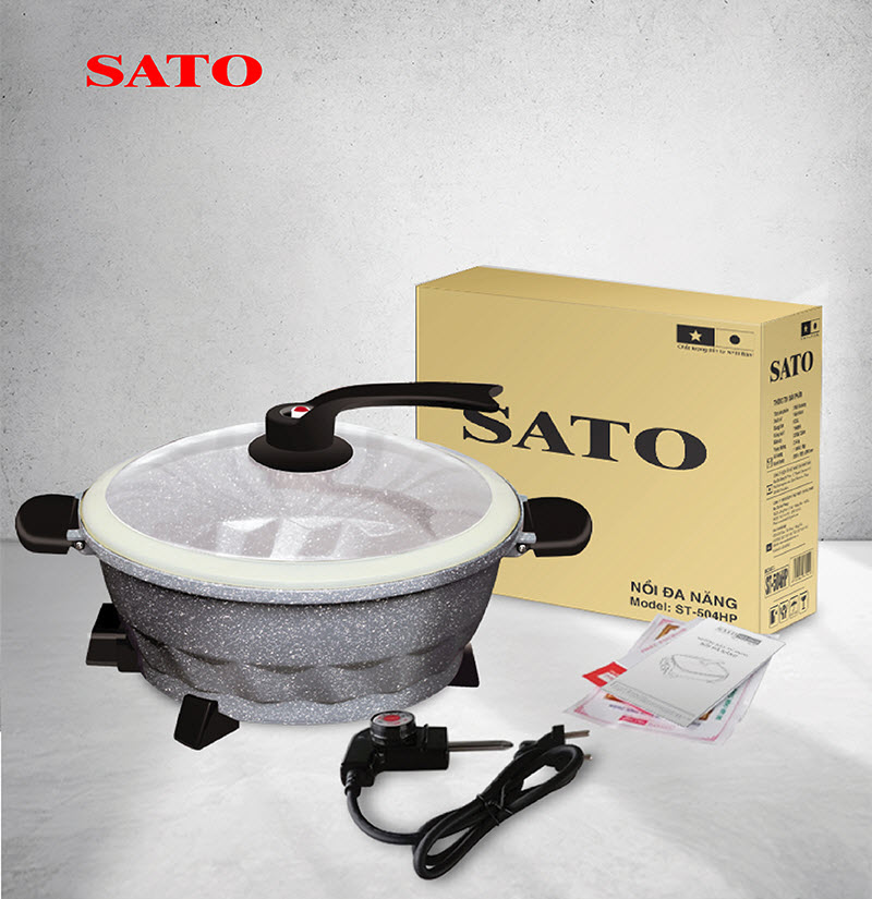Nồi lẩu điện SATO ST-504HP 6L